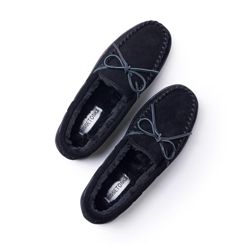 Image of Minnetonka Men's Pile Lined Hardsole Slipper