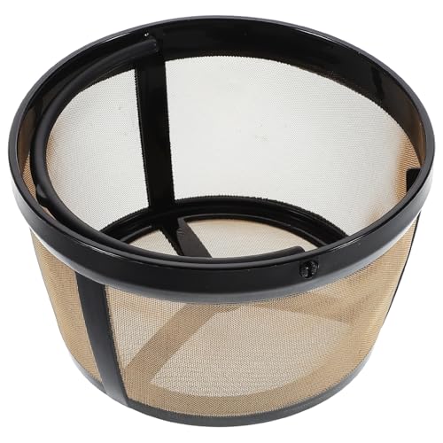 SHERCHPRY Filtro de Café de Malla Fina Reutilizable, Cesta Metálica para Cafetera de Goteo, Apto para Lavavajillas y Uso en Oficina y Hogar