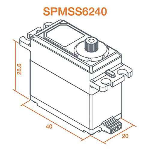 Spektrum SPMSS6240 Ss6240 High Speed Digital Servo thumb #2