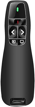 Puntatore Wireless Per Presentazioni - Telecomando 2.4GHz Per PowerPoint, Luce Rossa, Compatibile Con PC/Mac - Foto 10