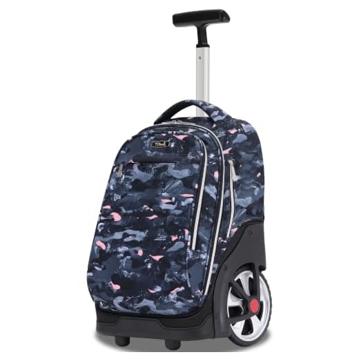 NEW TILAMI 19 Inch Rolling Backpack