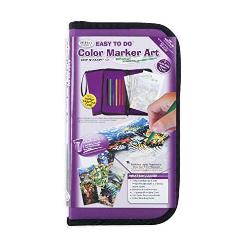 Royal and Langnickel Big Kids Keep N Carry Color Marker Art Set