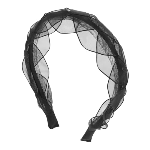 HONMEET �w�b�h�o���h �������̃J�`���[�V�� �����ȋ@��̂��߂̃w�A�A�N�Z�T���[ �����̃w�A�t�[�v �����̃w�A�o���h �����̂��߂̃w�A�W���G���[ ���b�V���A �`�b�N Black