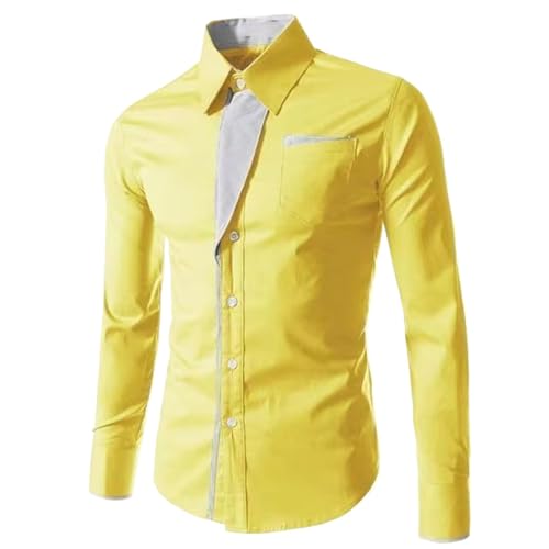 Chemise homme coupe ajustée WOLONG : style formel et confort chic