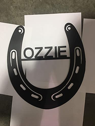 custom horse name plate