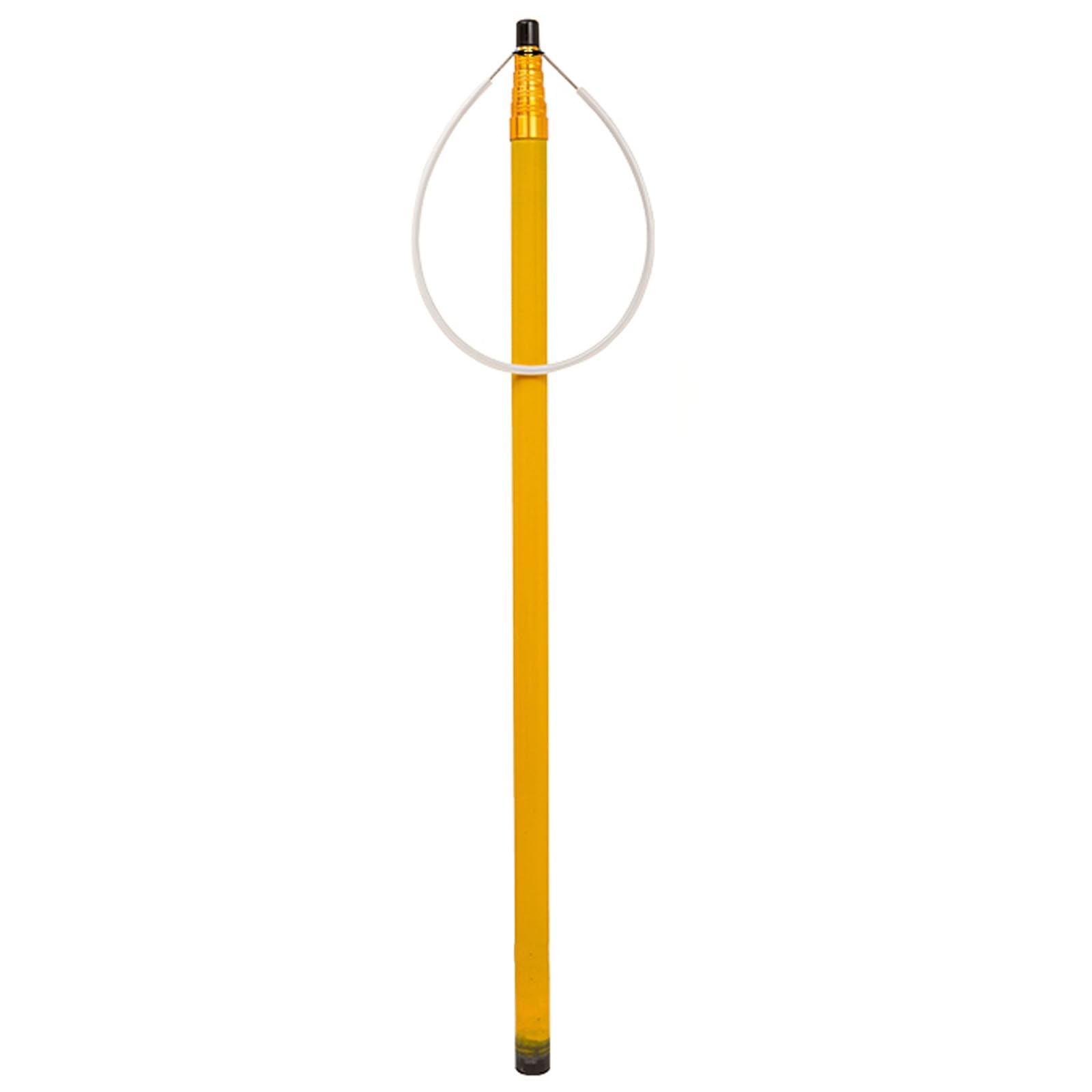 Asta telescopica salvavita con anello in alluminio per salvataggio dell'acqua, strumento di sicurezza estensibile per piscine e parchi acquatici