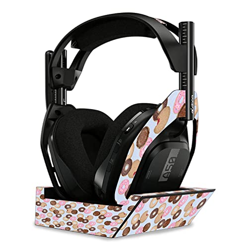 Image of MightySkins Glossy Glitter Skin Compatible with Astro A50 Wireless Headphones + Base Station (Gen 4) - Donut Binge | Protective, Durable High-Gloss Glitter Finish | Easy to Apply | Made in The USA