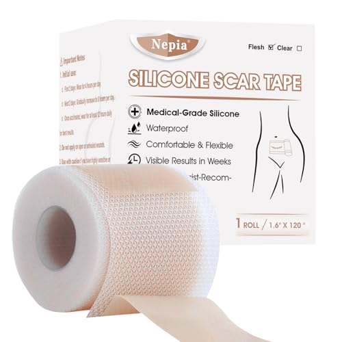 Nepia Silicone Scar Sheets 1.6"x120" Roll (3M) - Medical Grade