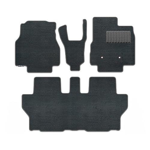 Hotfield ダイハツ 互換品 新型 ムーヴキャンバス ムーブキャンバス LA850S LA860S フロアマット 形状01 電動パーキングブレーキ/2WD プレーングレー