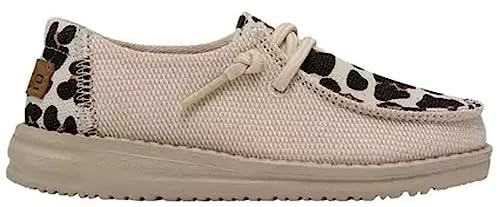 Image of HEYDUDE Girl's Wendy Youth Funk | Girl's Shoes | Girl's Lace Up Loafers | Comfortable & Lightweight