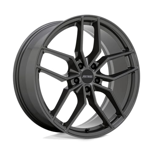 PASAKホイールブラック Amazon.com: Petrol P5C Custom Wheel - 19x8, 40 Offset, 5x112