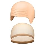 Hochwertige CMUYKIBU Glatzenmaske - Perfekt für Cosplay und Festival-Kostüme (18cm Kopfumfang)