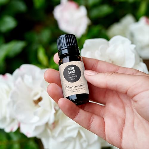 Image of Edens Garden Tonka & Wood 100% Pure Essential Oil Blend 10 ml (.33 oz)