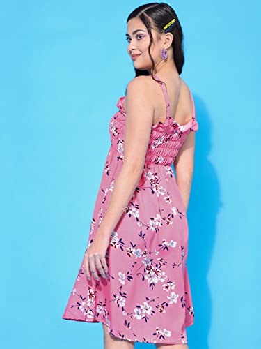 Image of OOMPH! Women's Crepe A-Line Knee-Length Dress Pack of 1
