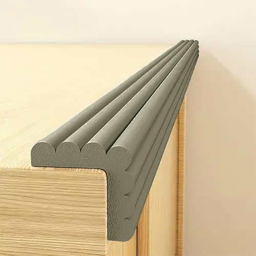 Image of SYGA Foam Baby Bump Protector Safety Strip for Furniture Edges,2m (Grey)