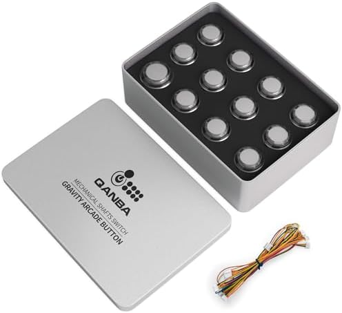 Amazon.co.jp: QANBA Gravity KS アケコン ボタン 24/30MM アケコン 