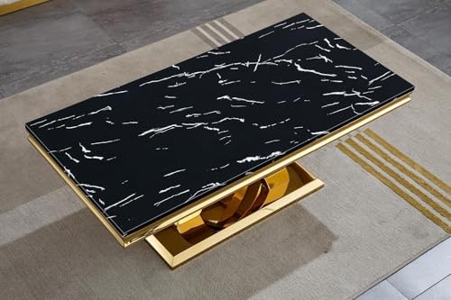 Luxury Marble Coffee Table Modern