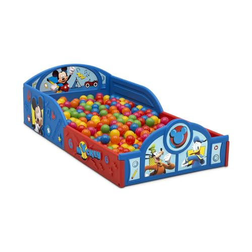 Image of Delta Children Toddler Bed Minnie Mouse Plastic Sleep and Play, Certified