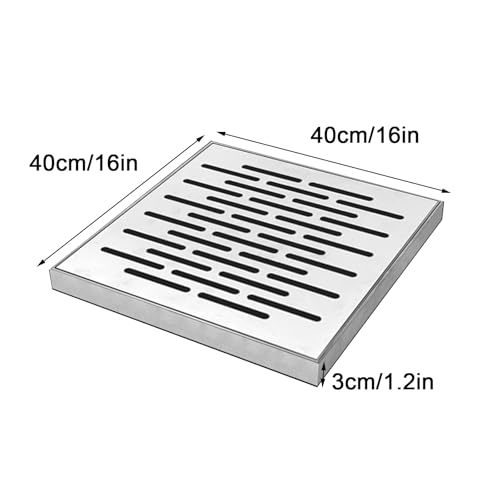 Conception étanche grilles de drainage doubles robustes pour trottoir et cour