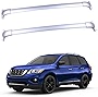 OCPTY Roof Rack Crossbars Fit for Nissan Pathfinder 2013-2020 Silver Aluminum Crossbar Roof Top Rail Racks