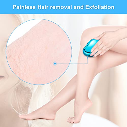 Nano Haarentferner, Haarentfernung Ohne Rasieren, Schmerzen & Schneiden, Crystal Haarentferner mit 1 Dusche Handschuh… - Image 7