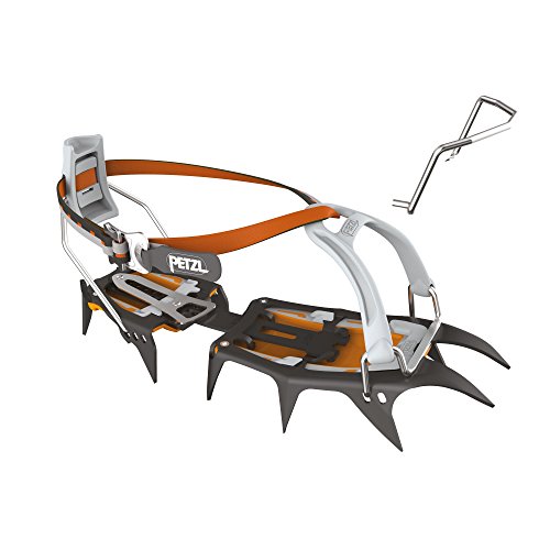Petzl Vasak Leverlock Universal Crampons - 12-Point Classic Crampons For Mountaineering, Ski Touring, And Glacier Travel #TOP2