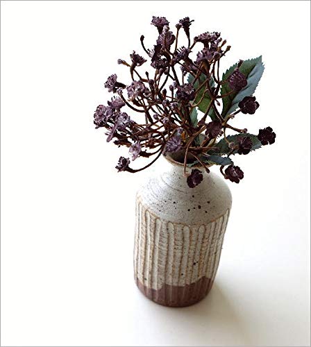 陶器　花器 Amazon.co.jp: 花器 Seto Ware Pottery Vase Stylish Japanese Powder