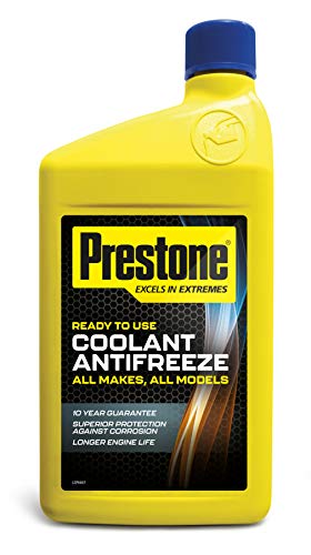 Prestone Líquido anticongelante Listo para Usar, 50/50, 1 litro