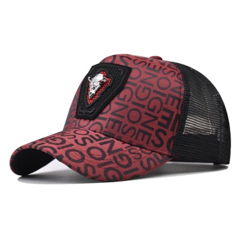 Vintage Skull Baseball Cap miniatura 1