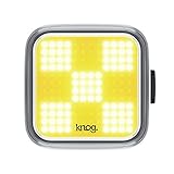 【日本正規品】 KNOG(ノグ) 自転車 ライト ブラインダー グリッド [BLINDER GRID] フロントライト 200ルーメン 防水 USB充電式 軽量