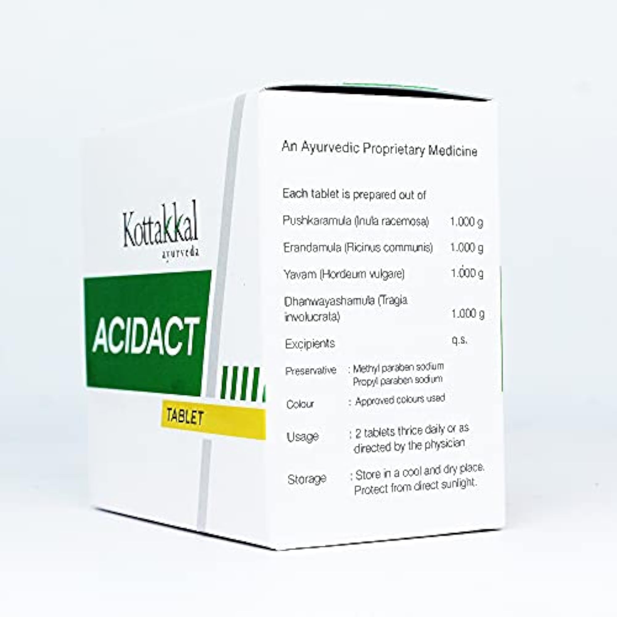 Acidact Tablets, 100 Tablets, Pack of 2