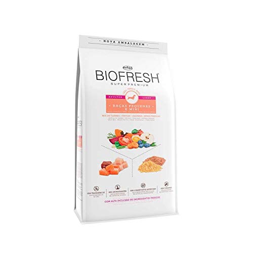Ração Super Premium Hercosul Biofresh Light Para Cães Adultos De Raças Pequenas 3kg
