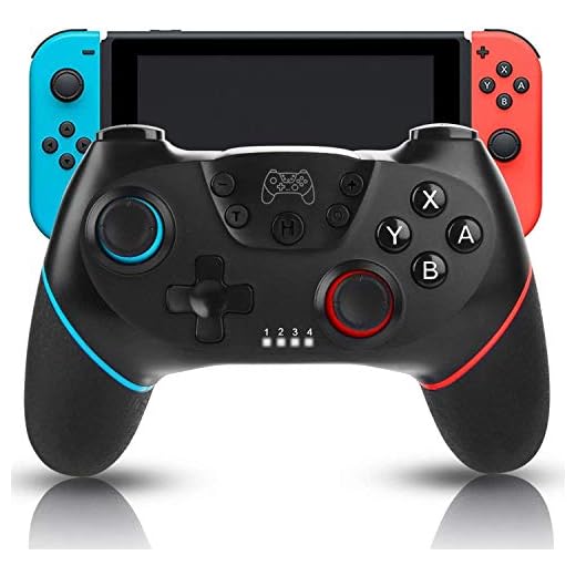 Mando inalambrico nintendo switch,Sendowtek mando nintendo switch Joy Con con función Turbo Vibración dual Compatible con todos los juegos de Switch