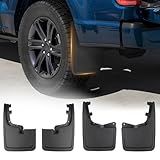 2025 Upgraded Mud Flaps for 2021-2026 Ford F150 Accessories Mudguards All Weather F150 Mudflaps No-Drill Front and Rear-Black,4 Pc. (Not fit Raptor Models)