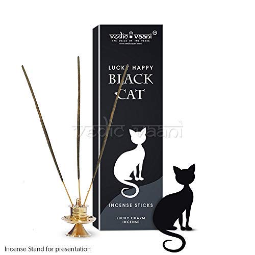 Vedic Vaani Lucky Happy Black Cat Incense Sticks (250 Gm) #TOP2