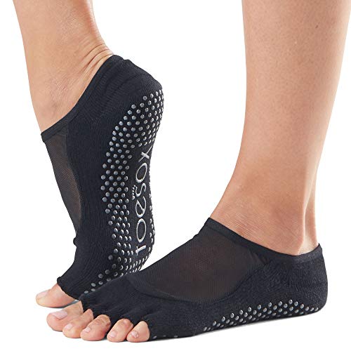 Toesox Calcetines unisex yoga y pilates Cover
