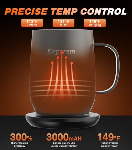 Kepwam Heated Coffee Mug T2