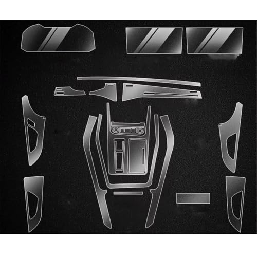 Film Écran TPU Auto pour GPS de Q7 et Q8 : Accessoire Intérieur Anti-Rayures