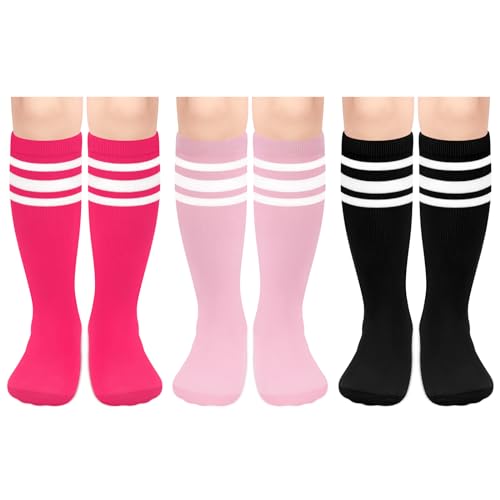 Image of Sarfel Toddler Soccer Socks Kids Soccer Socks Youth Soccer Socks Kids Baseball Socks Girls Softball Socks Boys Football Socks