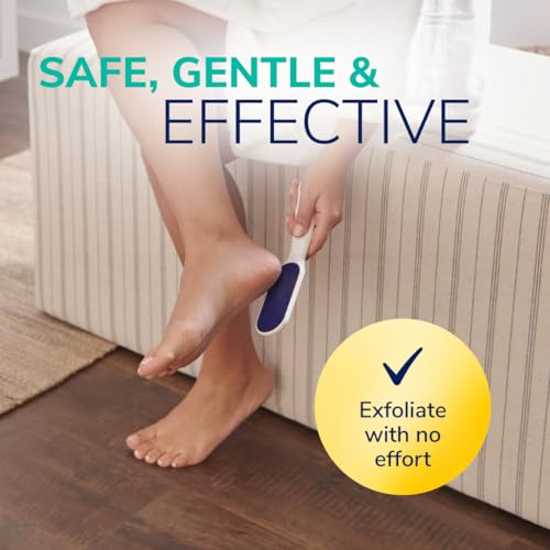 Image of Dr. Scholl's Hard Skin Remover Nano Glass Foot File - Foot Callus Remover, Durable Foot Scrubber, Dead Skin Remover, Hygienic Pedicure Tool, Long Lasting Foot Buffer, Soft Smooth Feet