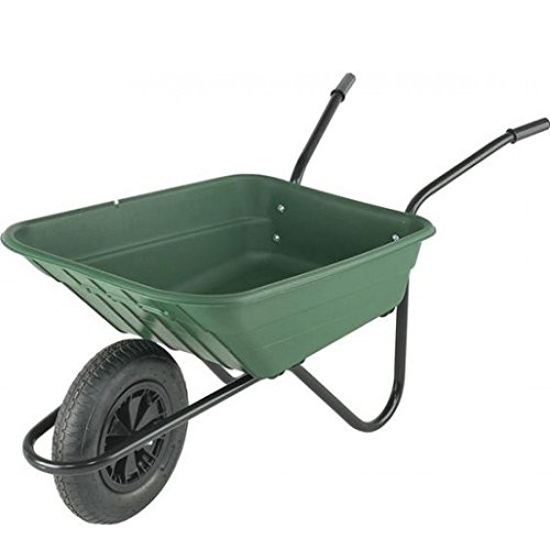 Image of The Walsall Wheelbarrow Company SHGP SHIRE 90L BARROW GREEN
