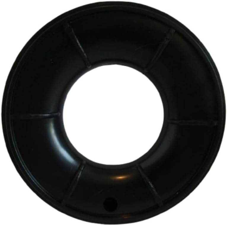 Adaptador plástico do filtro de ar 4 barris para carburador 2 barris, abertura de 2,625" a 5,125" – 1 unidade