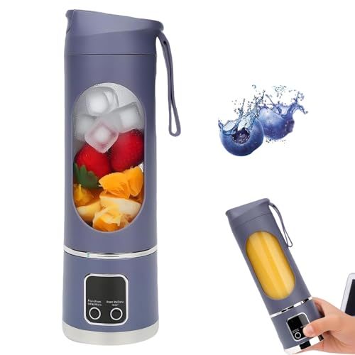 Portable Juicer - 3-Speed 450ml Portable Blender Dual