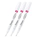 Sharpie AD973 3 Oilased Extra Fine White Paint Markers, Pack of 3, 3-Pack, multi