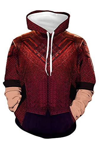 Gonriya Shang Chi Hoodie Jacket Legends Shang Chi Sweatshirt 3D Printed