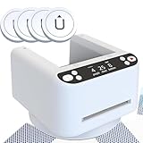 Automatischer Kartenhandel Maschine, 360° drehbarer Dealer mit kabellosen Tasten und wiederaufladbarem Akku, ideal für UNO, Blackjack, Texas Hold'em