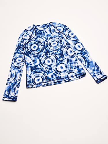 Image of Kanu Surf Girls' Long Sleeve Rashguard UPF 50+ Two Piece Swim Set