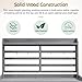Yaheetech Outdoor Potting Bench, Large Horticulture Work Table Workstation with Storage Cabinet Shelf & Planting Working Console for Patio/Lawn/Garden - Gray