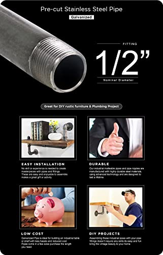 Comparativas de Tubo galvanizado de media los 10 mejores. 11 Imagen adicional