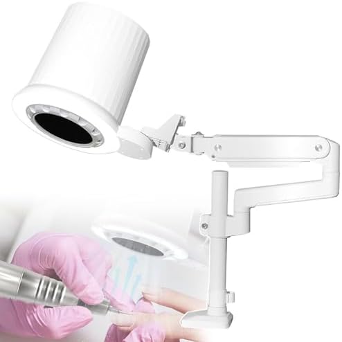 Collecteur de poussière d'ongles avec filtre réutilisable, aspira...